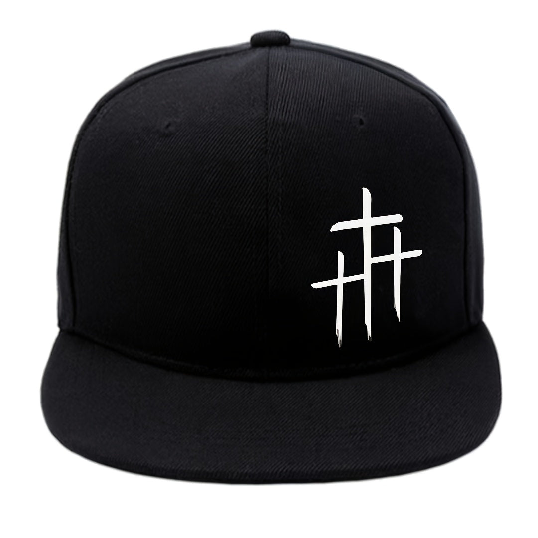 Boné de Beisebol Flat-Brim Hip-Hop