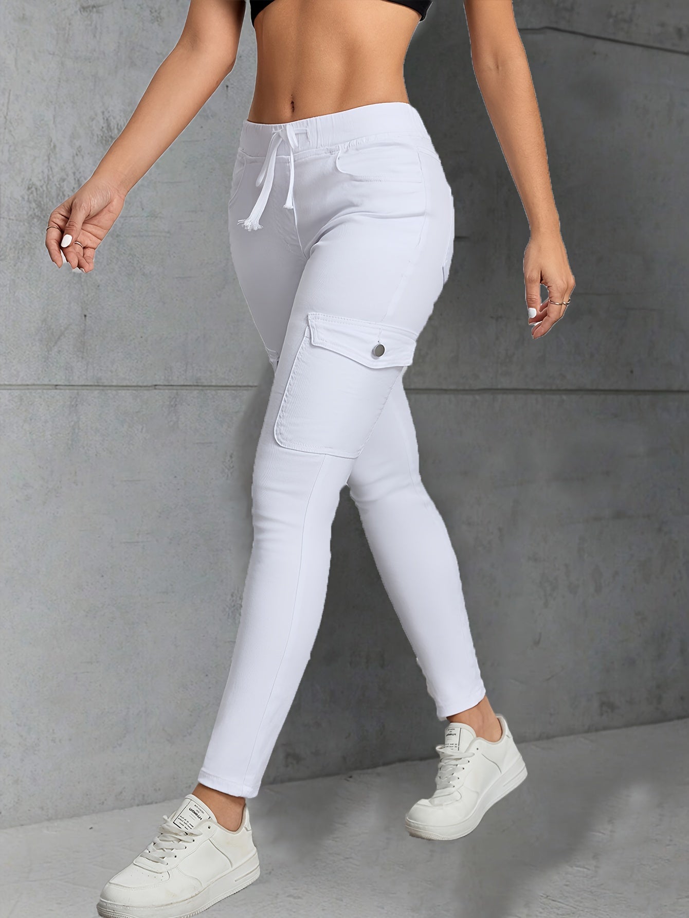 Jeans Skinny Femininas Brancas