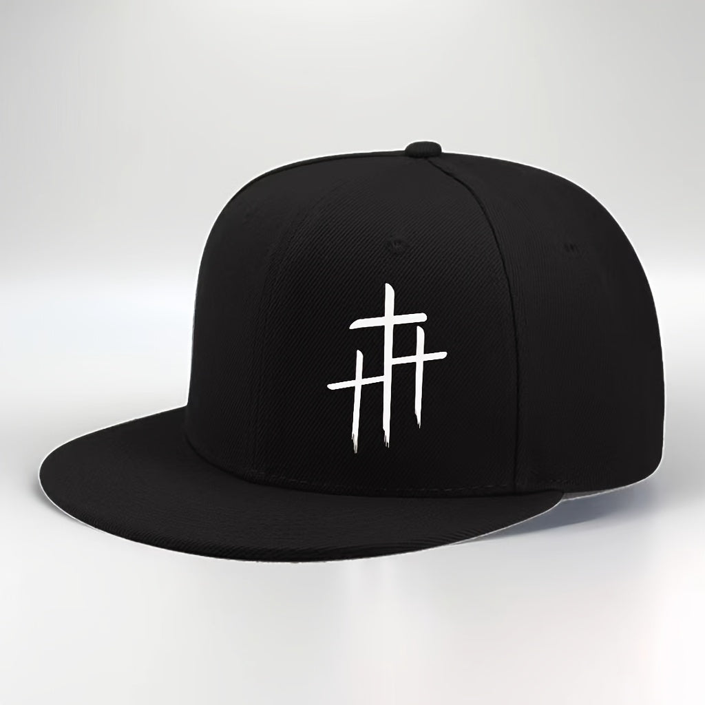 Boné de Beisebol Flat-Brim Hip-Hop